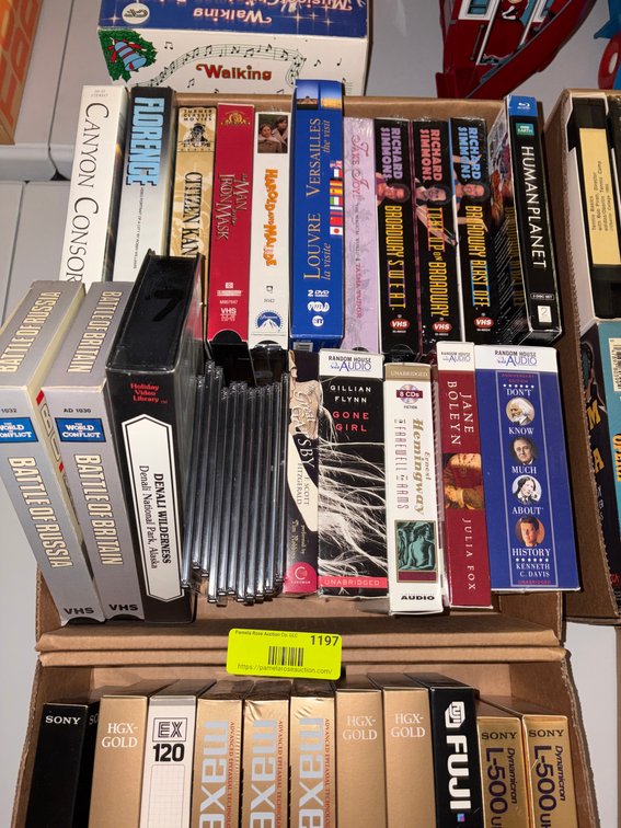 Zone 2-G- VHS Tapes