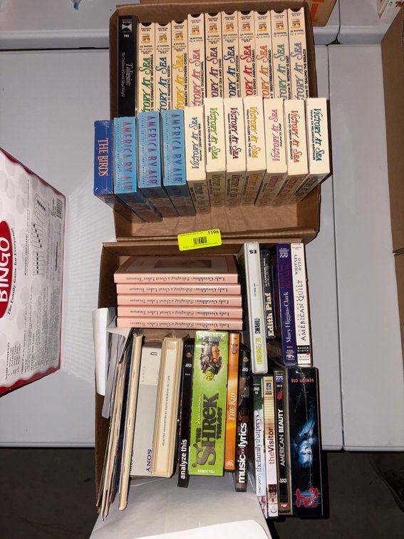 Zone 2-G- DVDs, & VHS Tapes