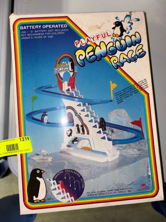 Zone 2-G- Toplay Playful Penguin Race Toy