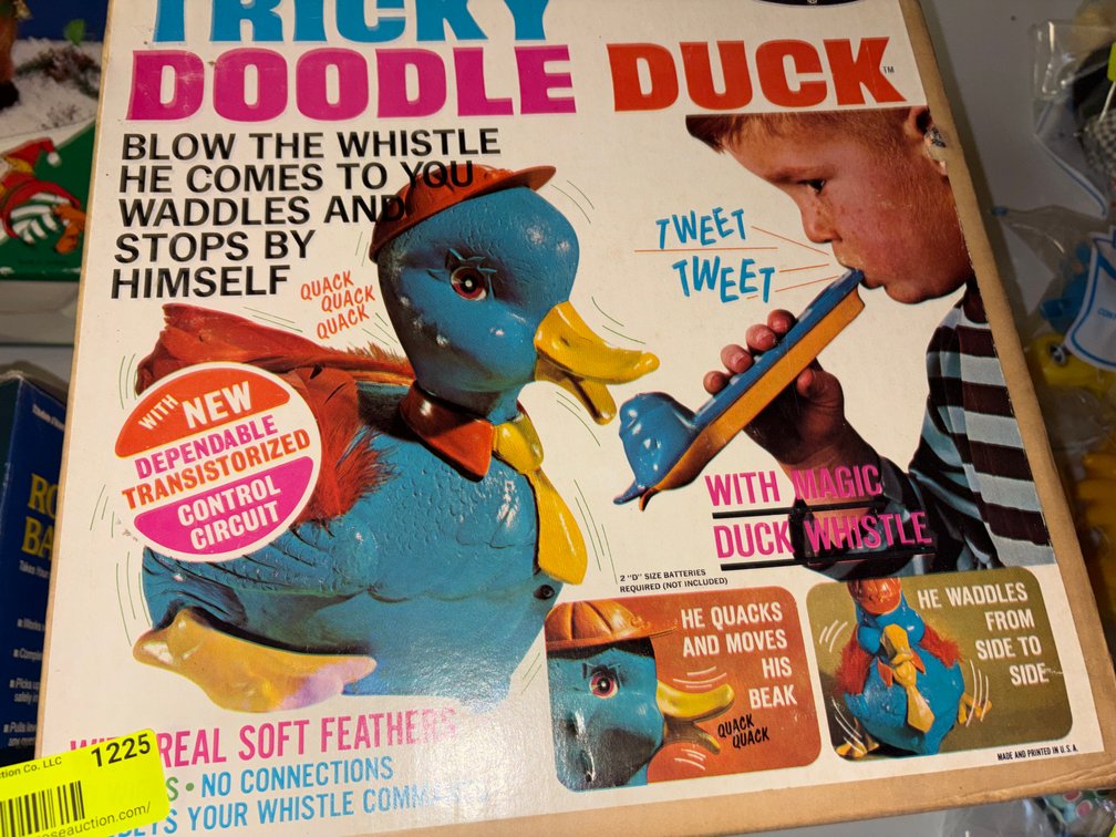 Zone 2-G- Tricky Doodle Duck Toy Box