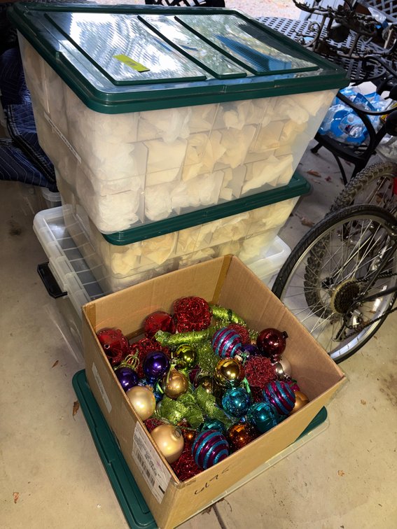 Zone 2-G- Christmas Ornaments and Gift Supplies