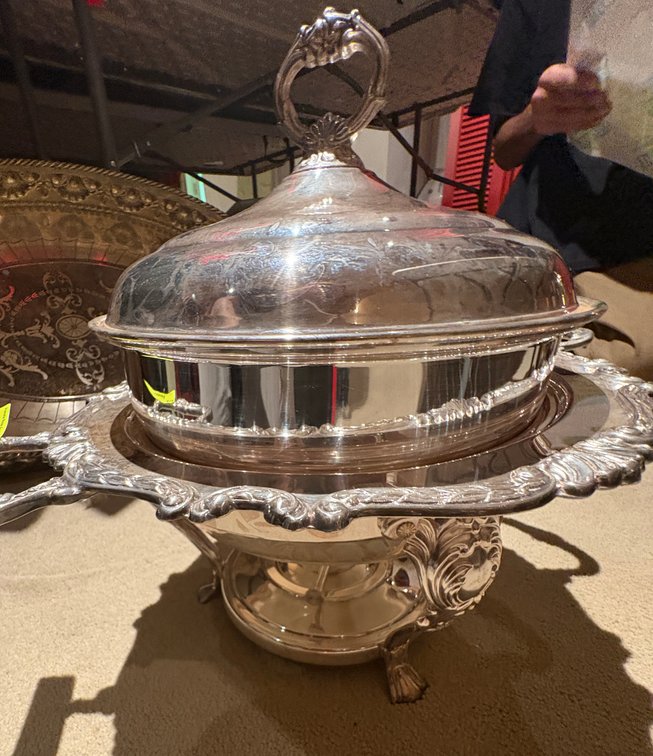 Zone 1-B- Silverplated Chafing Dish