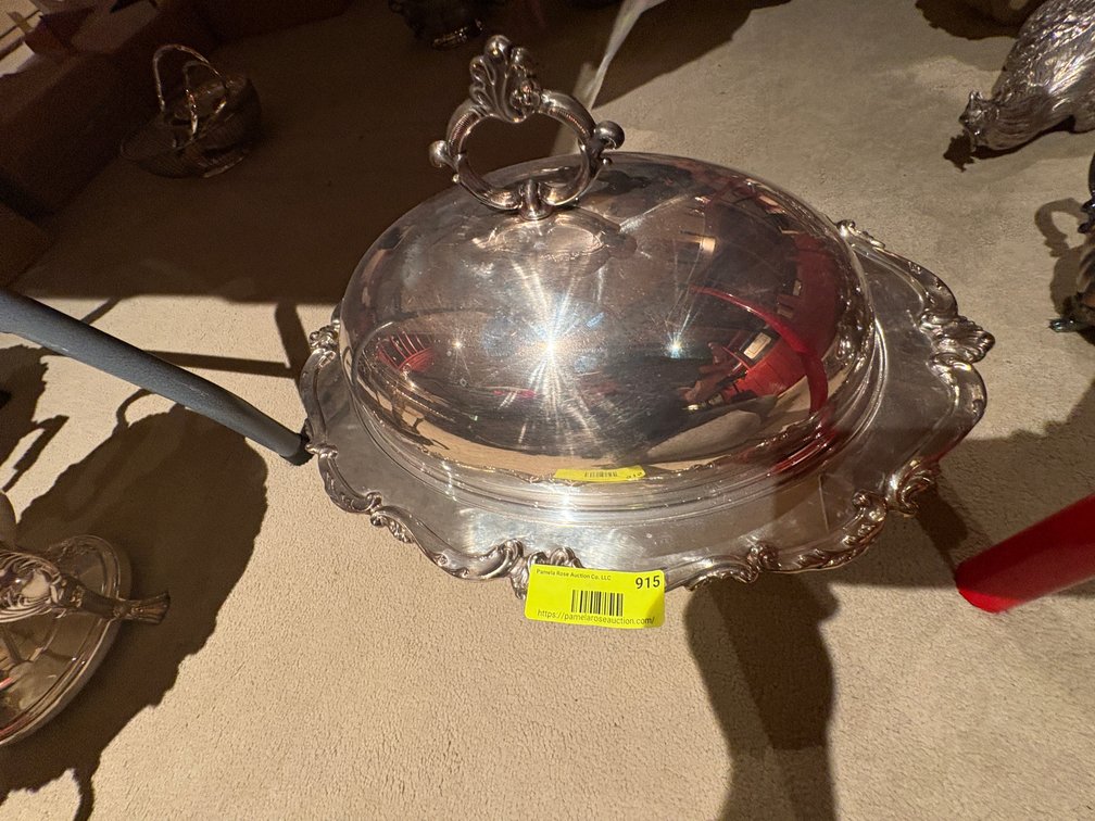 Zone 1-B- Silverplated Electric Chafing Dish
