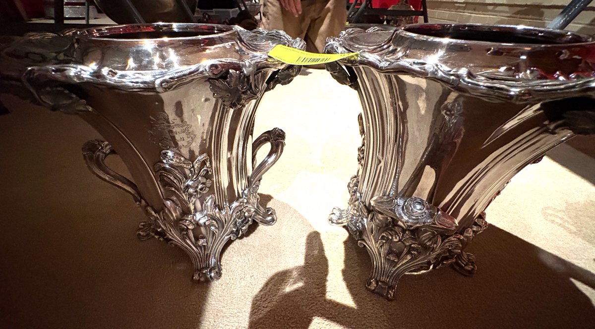 Zone 1-B- Silverplated Wine Coolers