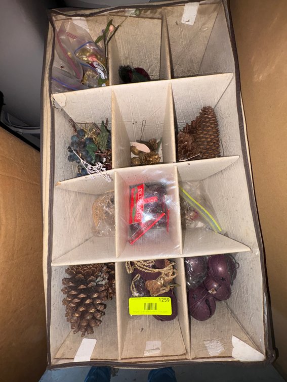 Zone 2-G- Holiday Ornaments and Decor