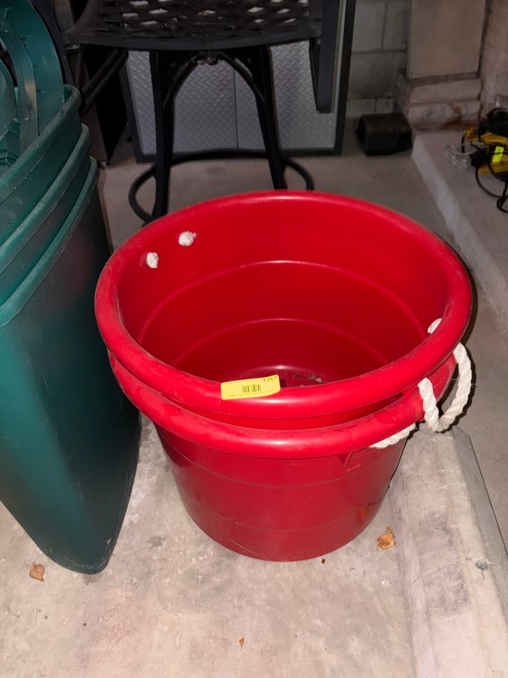 Zone 2-G- Red Rope-Handle Utility Tubs