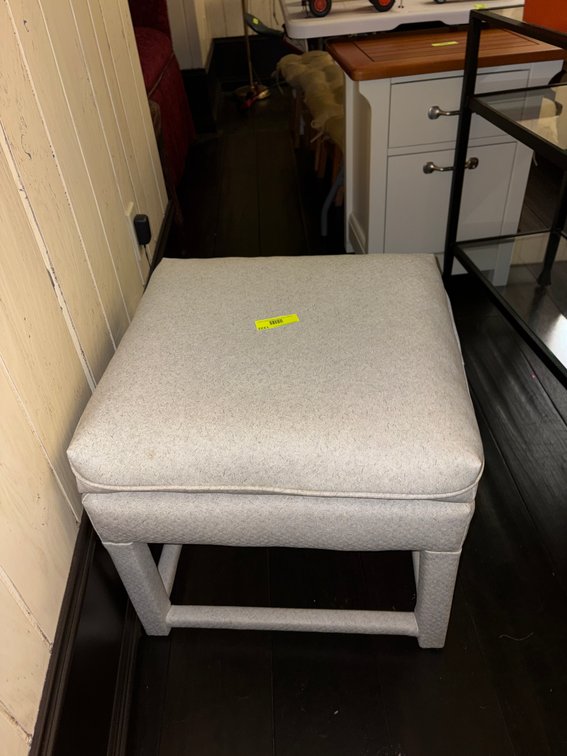 Zone 3-CUP- Upholstered Square Ottoman