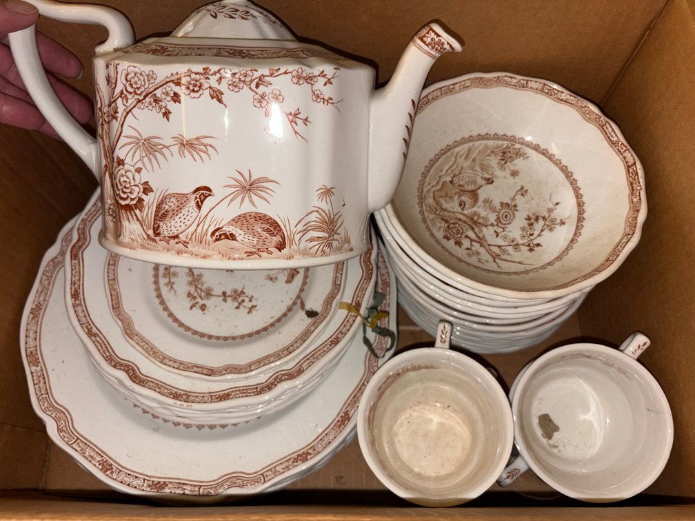 Zone 3-CUP- Furnivals Quail Miniature Tea Set