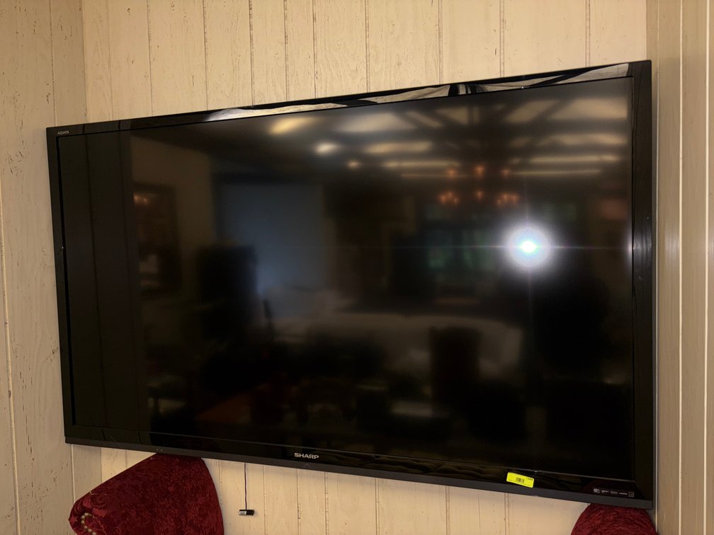 Zone 3-CUP- 80" Sharp AQUOS Television With Remote