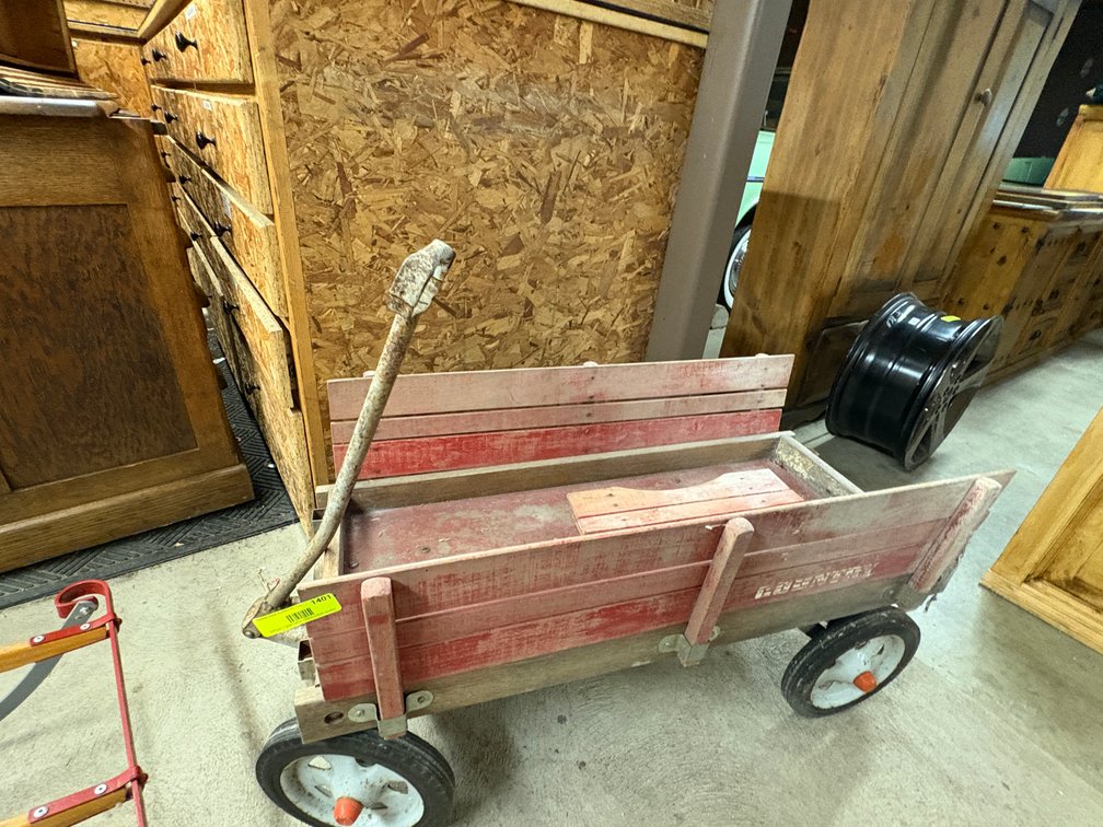Zone 3-CG- Country Wooden Slat-Sided Wagon