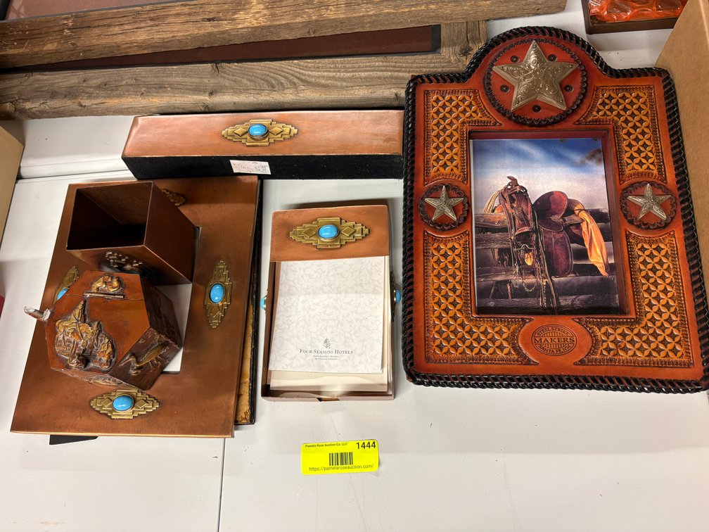 Zone 3-CG- Southwestern Style Desk Accessories & Picture Frame