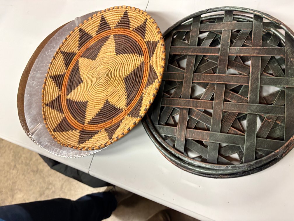 Zone 3-CG- Decorative Trays and Basket Plaque