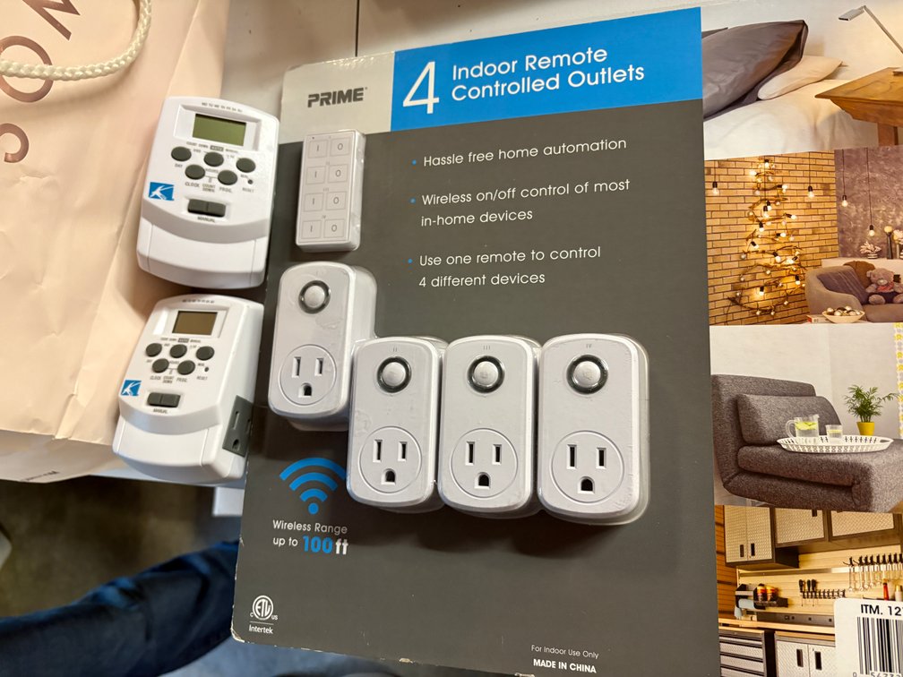 Zone 3-CG- Indoor Timers and Remote Outlets