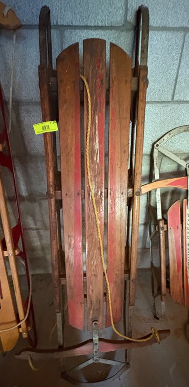 Zone 2-G- Wooden Sled