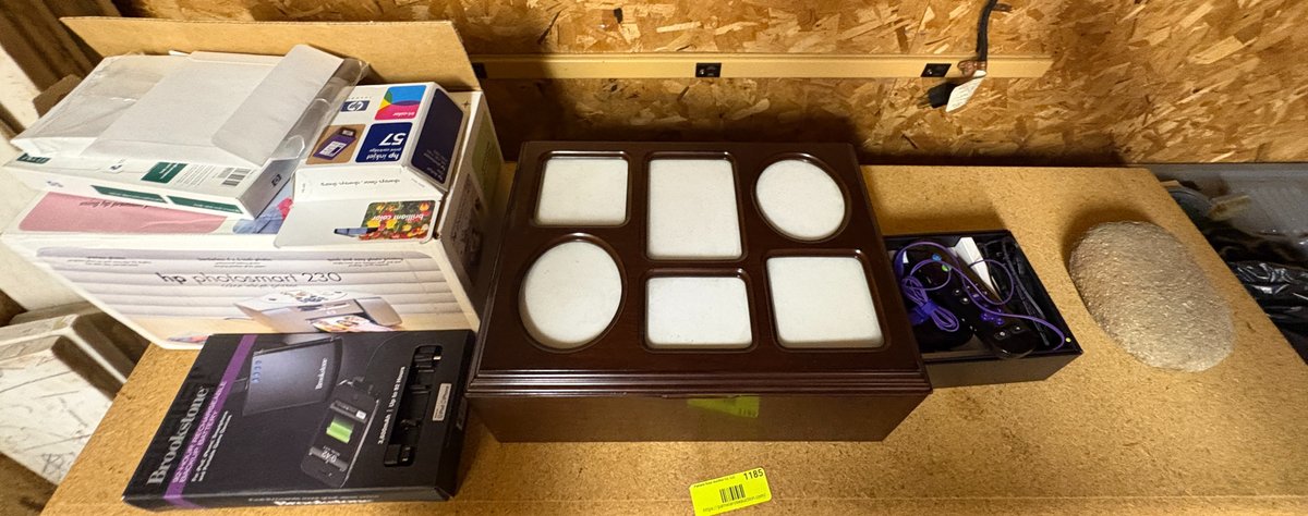 Zone 2-G- Electronics and Wooden Memory Box
