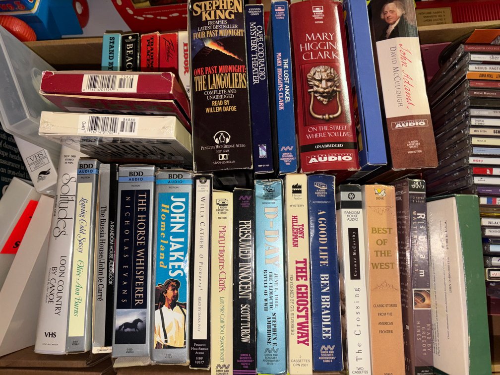 Zone 2-G- VHS Tapes and CDs