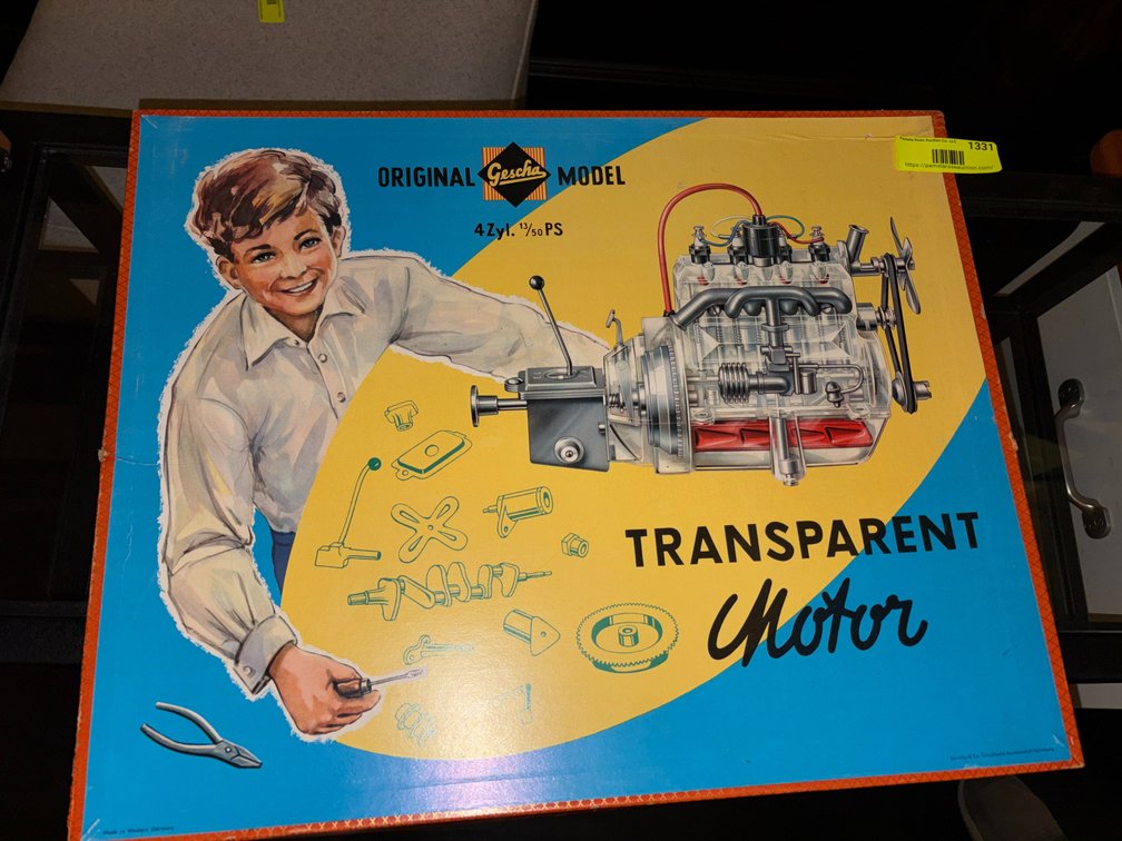 Zone 3-CUP- Gescha Transparent Motor Model Kit