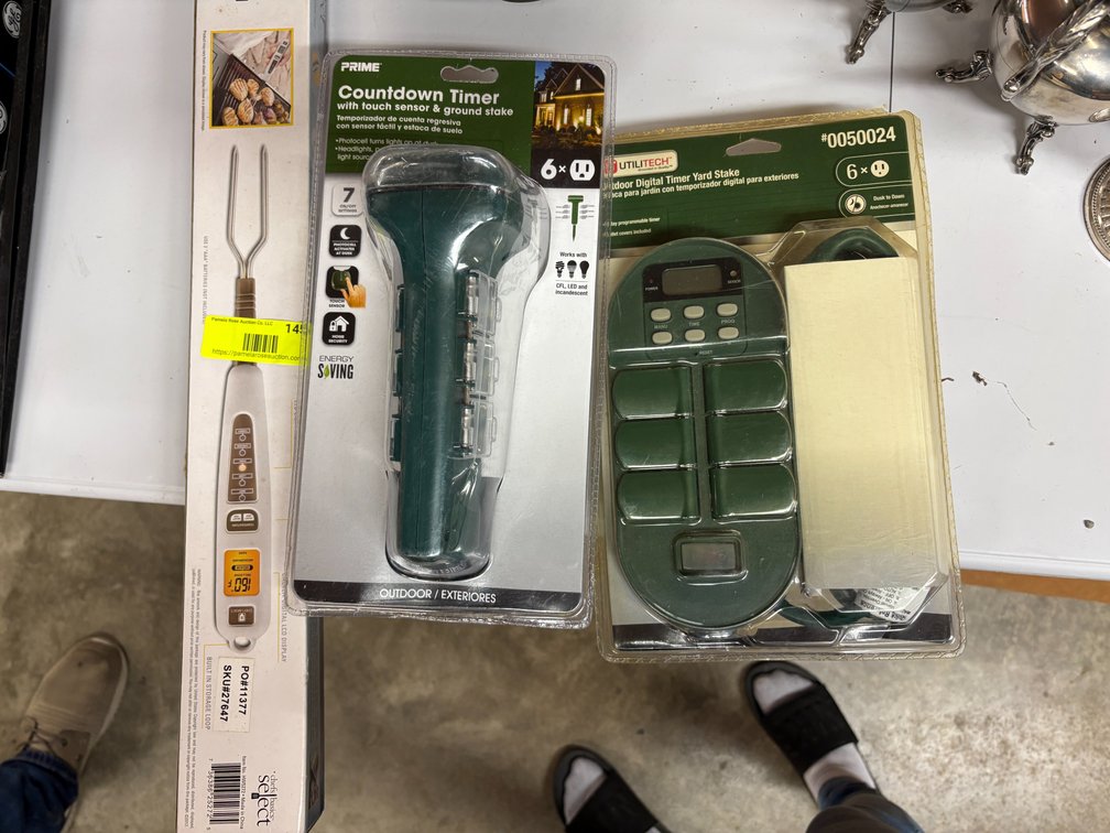 Zone 3-CG- Outdoor Timers and Thermometer Fork