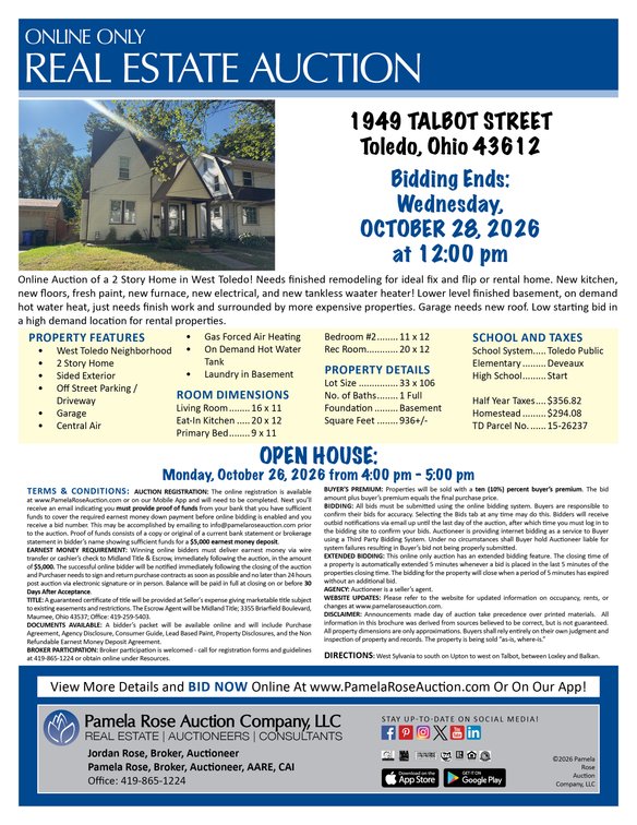 Image for 1949 Talbot Street, Toledo, Ohio 43612