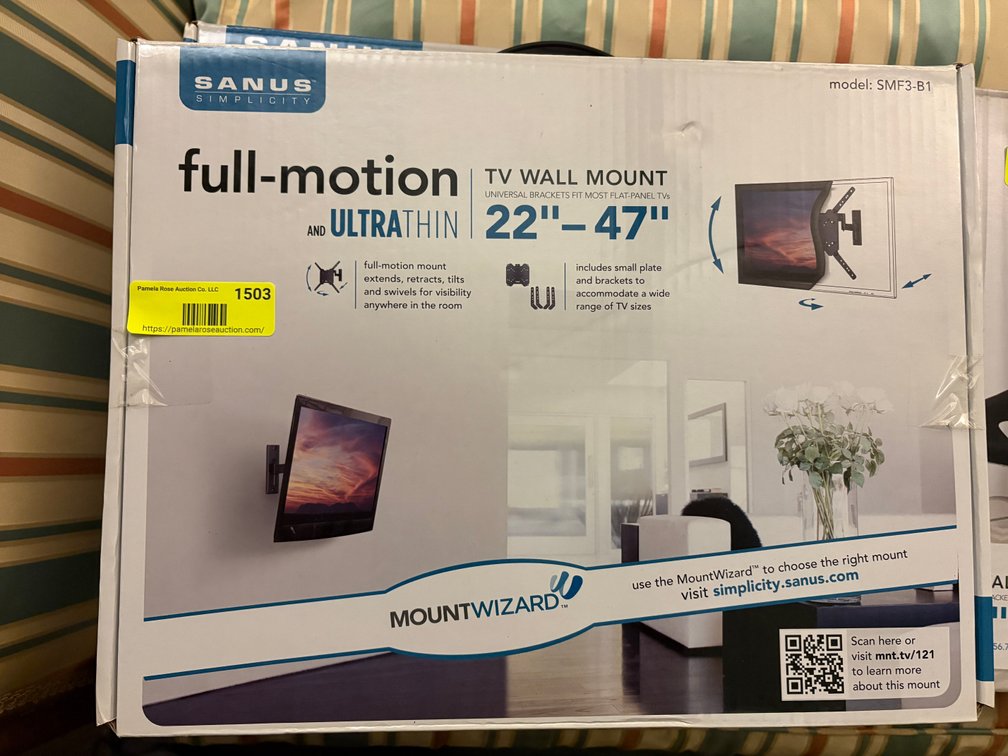 Zone 3-CUP- Sanus Simplicity TV Wall Mount