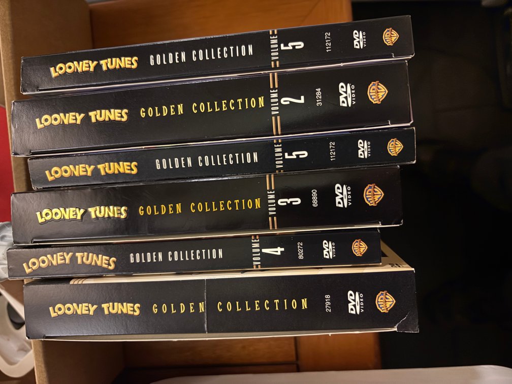 Zone 3-CUP- Looney Tunes Golden Collection DVDs