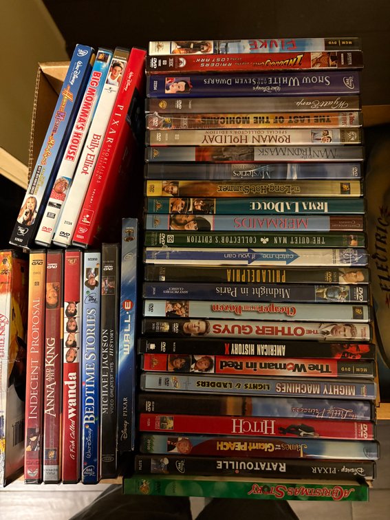 Zone 3-CUP- Assorted DVDs