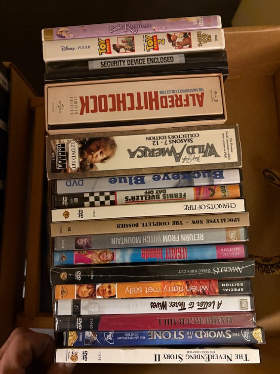 Zone 3-CUP- Assorted DVDs