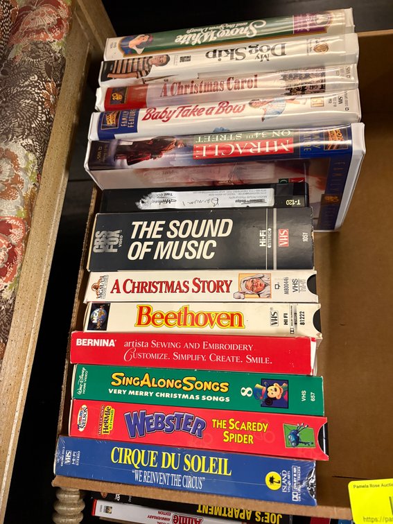 Zone 3-CUP- VHS Tapes