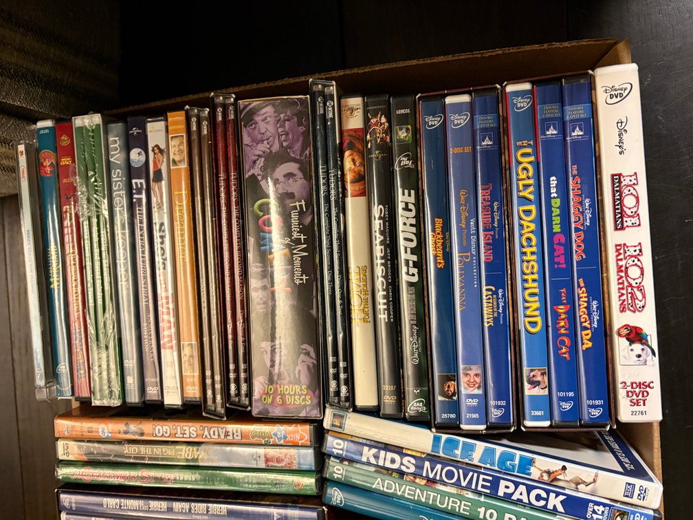 Zone 3-CUP- Assorted DVDs