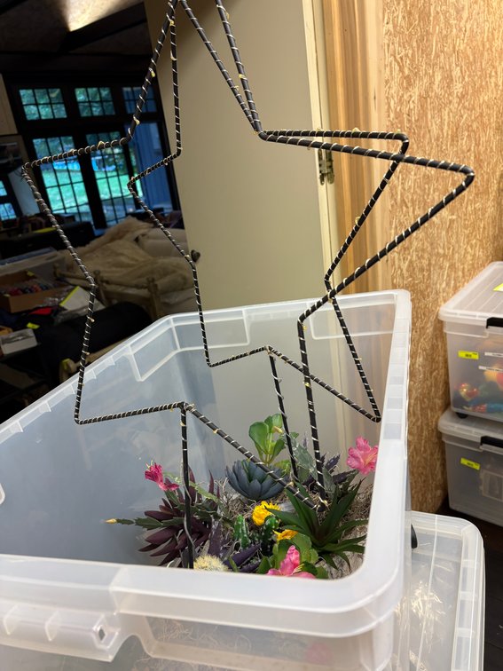 Zone 3-CUP- Faux Succulent Arrangements