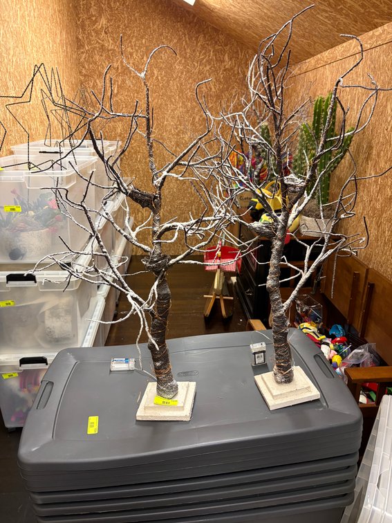 Zone 3-CUP- Lighted Branch Trees