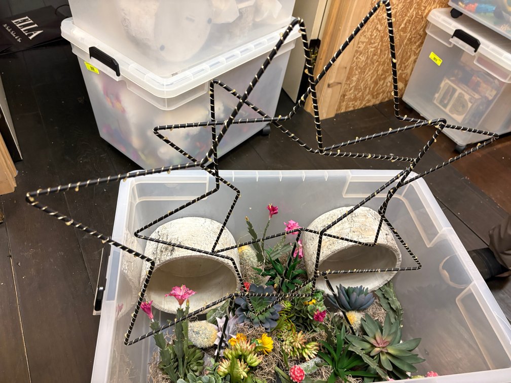 Zone 3-CUP- Faux Succulent Arrangements