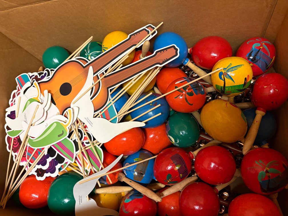 Zone 3-CUP- Maracas and Fiesta Party Props