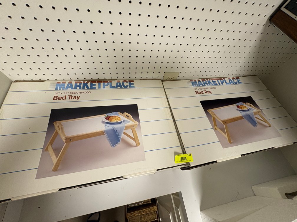 Zone 1-BB- Marketplace Beechwood Bed Trays