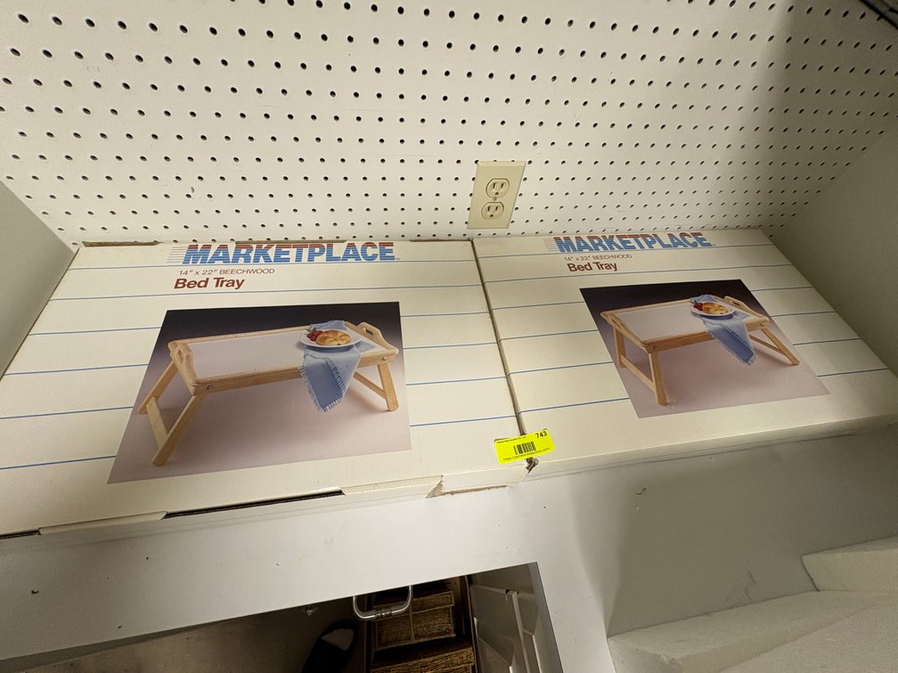 Zone 1-BB- Marketplace Beechwood Bed Trays