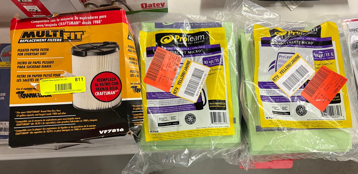 Vacuum Filters and Filter Bags
