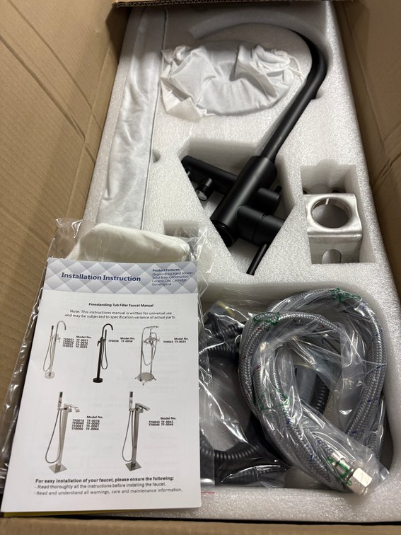 Freestanding Tub Filler Faucet