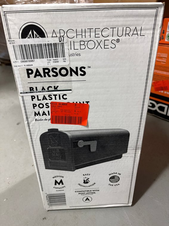 Architectural Mailboxes Parsons Mailbox