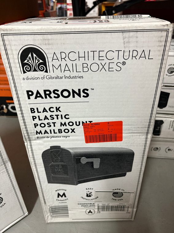 Architectural Mailboxes Parsons Mailbox