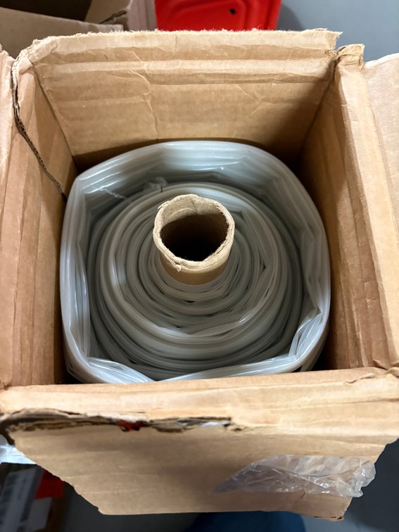 Clear 6 mil Plastic Sheeting Roll 6' X 100'