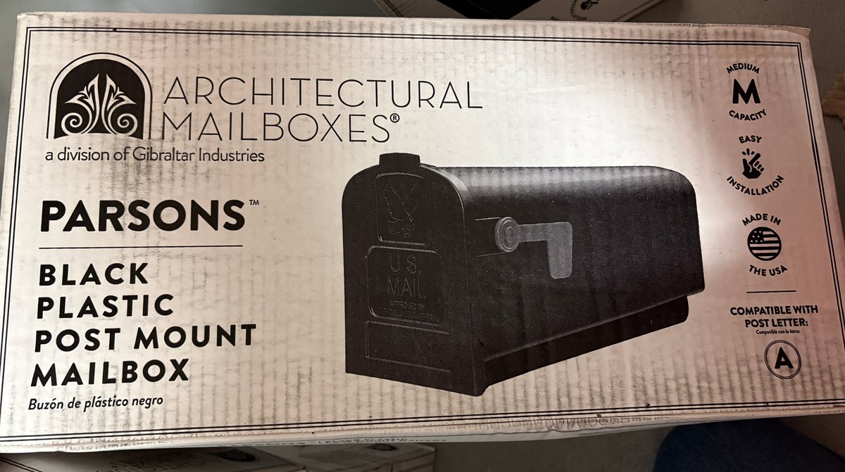 Architectural Mailboxes Post Mailbox