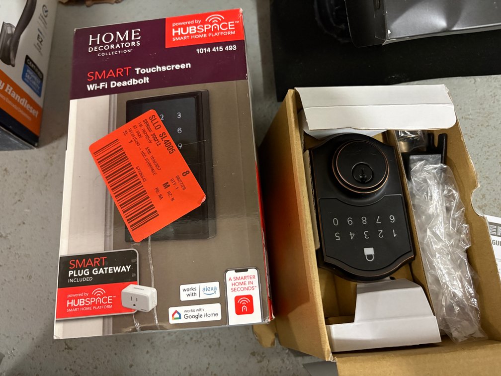 Home Decorators Smart Wi-Fi Deadbolt & Defiant Electronic Deadbolt