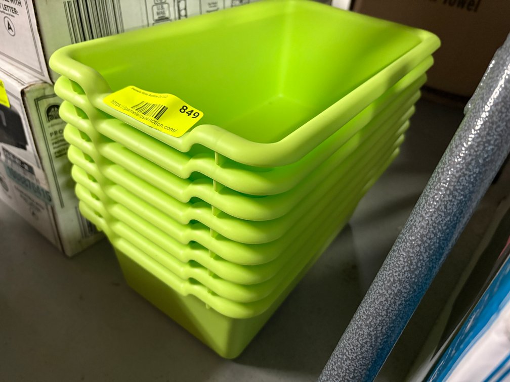 Small Green Storage Bins