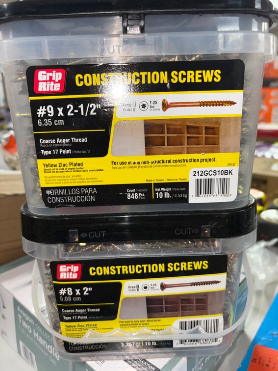 Grip-Rite Construction Screws