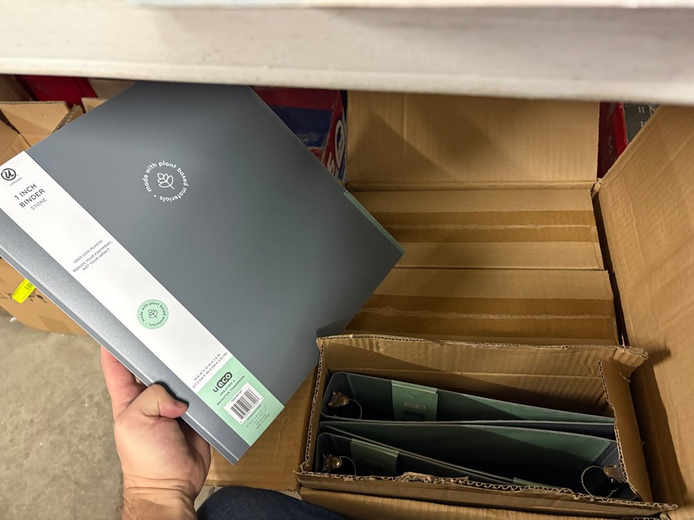 Case Of 3-Ring Binders