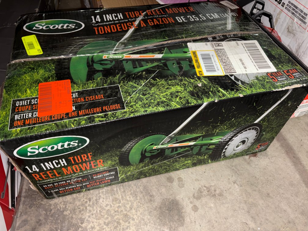 Scotts 14-Inch Turf Reel Mower