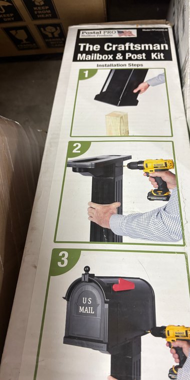 Postal PRO Mailbox & Post Kit