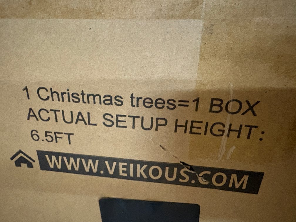 Veikous 6.5 ft Christmas Tree