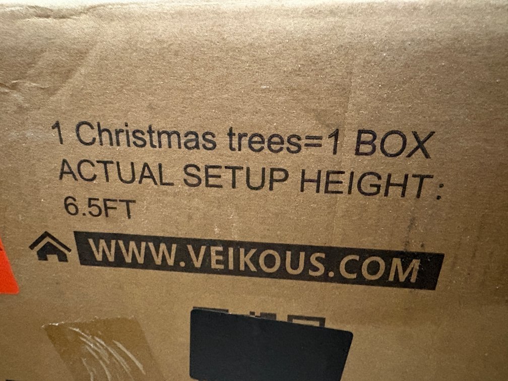 VEIKOUS 6.5 ft Christmas Tree