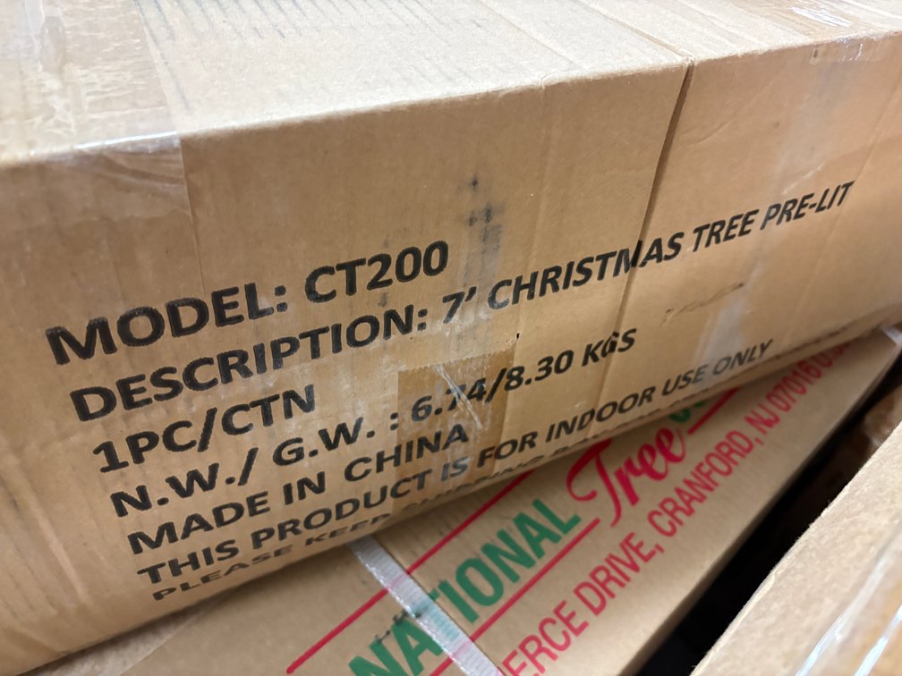 Astella 7' Pre-Lit Christmas Tree CT200